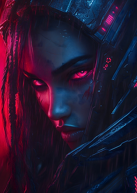 Cyberpunk Bounty Hunter