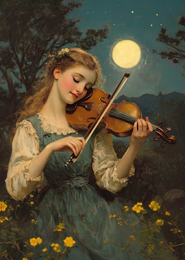 Moonlight Violinist