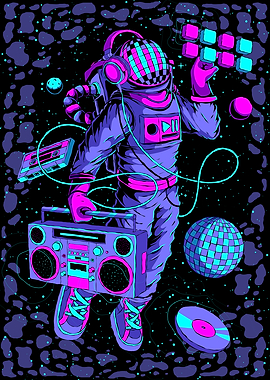 Space DJ Astronaut