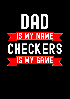 Dad Checkers Game