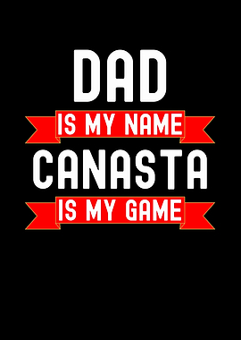 Dad Canasta Game