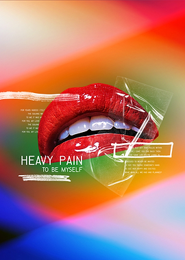 Red Lips Magazine - Colorful Art