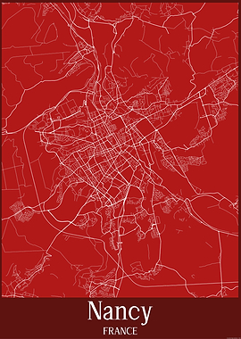 Nancy City Map