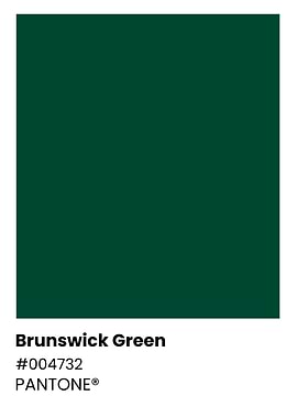 Brunswick Green Pantone Color