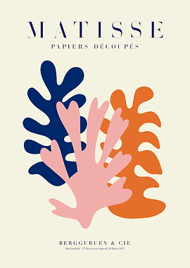 Matisse Paper | Corals Triptych 11L
