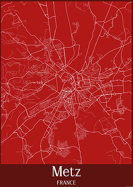 Metz City Map