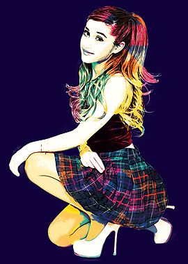 Ariana Grande Pop Art