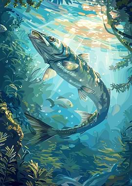 Barracuda Underwater