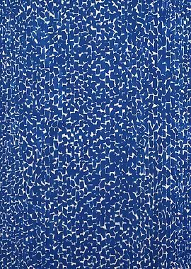 Blue Abstract Painting