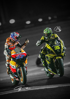 Casey Stoner vs Cal Crutchlow