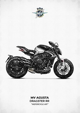 MV Agusta Dragster RR Motorcycle Art