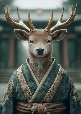 Deer in Kimono