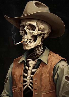 Cowboy Skull
