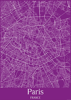 Paris City Map