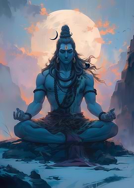 Shiva in Meditation