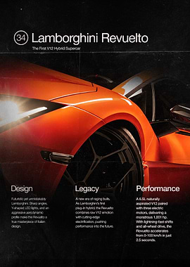 Lamborghini Revuelto Supercar