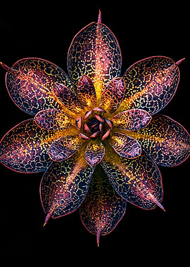 Succulent Flower Close-up