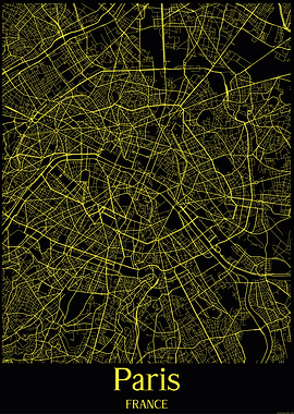 Paris City Map