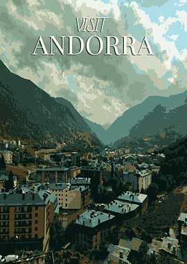 Visit Andorra Poster