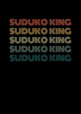 Sudoku King Retro Design