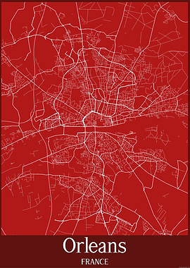 Orleans City Map