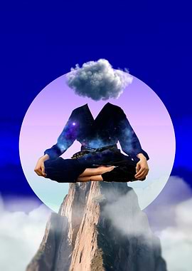 Nebula and Cloud at the Summit of Meditation