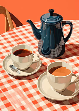 Tea Time Still Life
