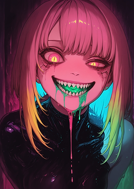 Creepy Anime Girl