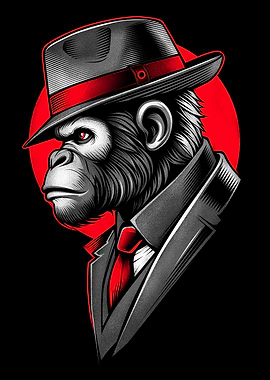 Gorilla in Suit