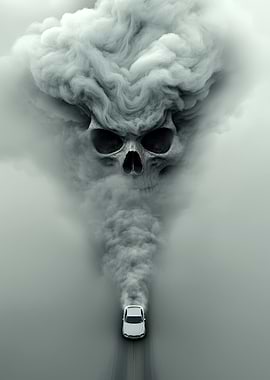 Skull Smoke Trail