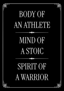 Stoic Motivational Poster