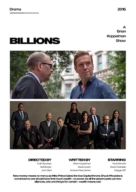 Billions TV Show Poster