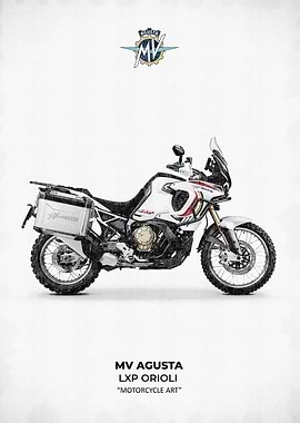 MV Agusta LXP Orioli Motorcycle Art