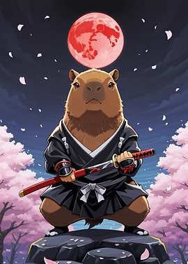 Capybara Samurai
