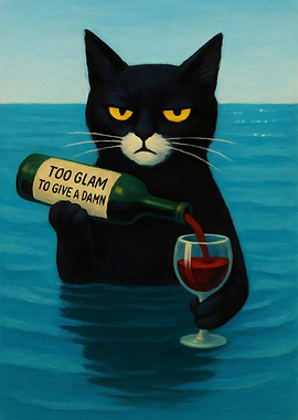 Glam Cat Wine