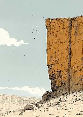 Desert Cliffside