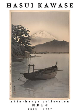 Hasui Kawase Mount Fuji Woodblock Print