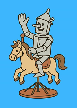 Tin Man on Carousel