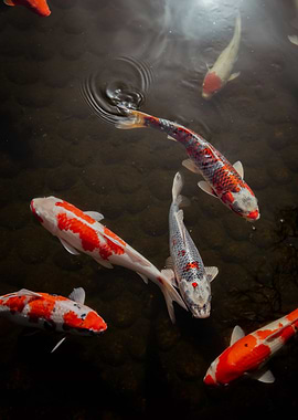 Koi Fish in Kyoto