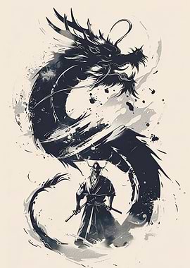 Samurai and Dragon