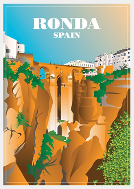 Ronda Spain Bridge