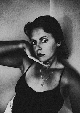 Woman with Wide Eyes