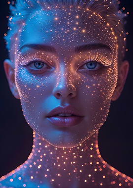 Woman with Glowing Skin