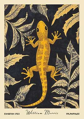 William Morris Salamander