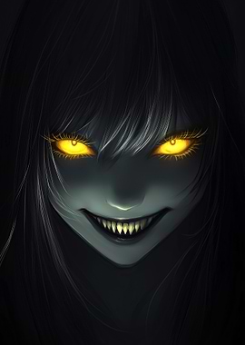 Creepy Anime Girl