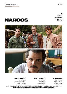 Narcos TV Show Poster
