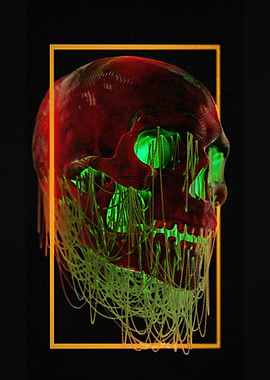 Digital Skull Art