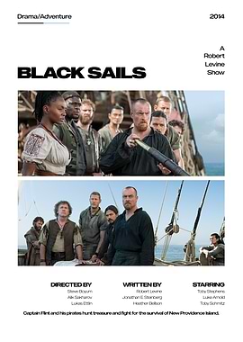 Black Sails TV Show Poster