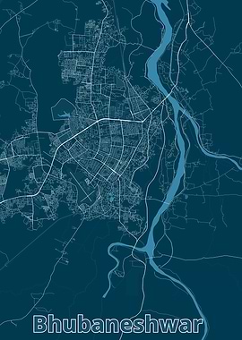 Bhubaneswar City Map