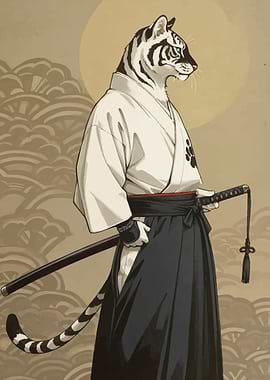 White Tiger Samurai